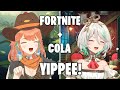 Kiara And Cecilia Doing The Cola And Fortnite Meme