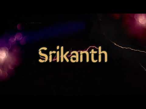 Happy Birthday Srikanth Anna Jun 12th