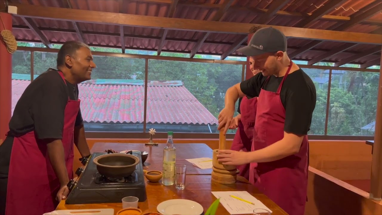 Learn traditional cooking techniques with an authentic cooking class.