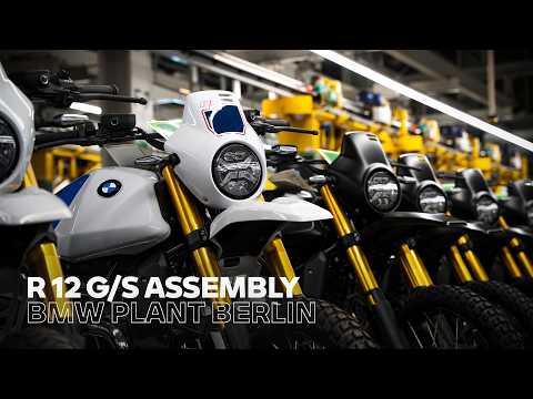 Assembling the Brand-New BMW R 12 G/S | BMW Plant Berlin