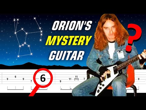 The Lost Guitar Riff of Metallica's Orion ⭐⭐⭐