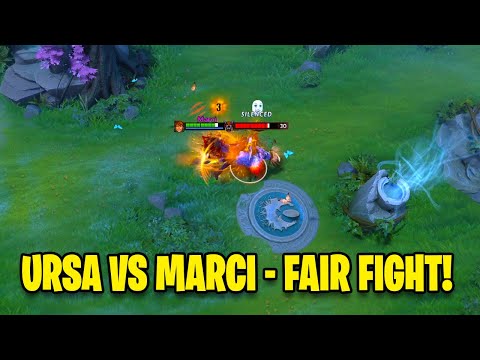 Marci VS Ursa - Who is stronger? Dota 2 7.30d