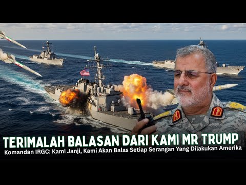 🔴IRAN MEMBALAS ● Iran Luncurkan Rudal TERBESAR Hancurkan Kapal Perang Amerika, IRGC: Kami Balas AS