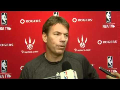 Toronto Raptors Interviews - Tom Sterner Dec. 15, 2011