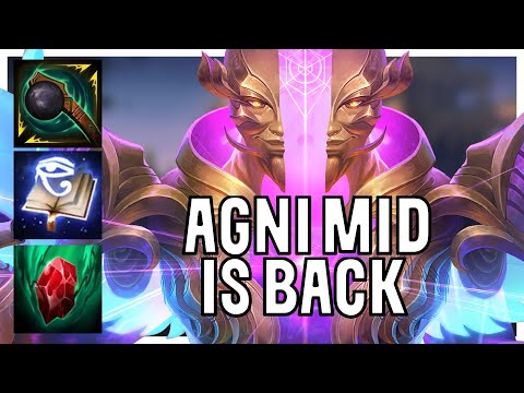 THIS GOD DOES INSANE BURST DAMAGE - Agni Mid Ranked Conquest