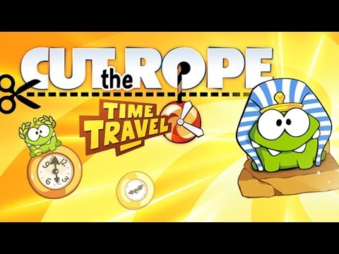 キャンディを食べさせるパズルゲーム【カットザロープ タイムトラベル】 ｜ 無料ブラウザゲーム｜アクションゲームの庵