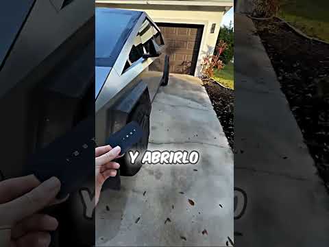 Tenía la llave del Cybertruck, pero no sabía cómo usarla 😳