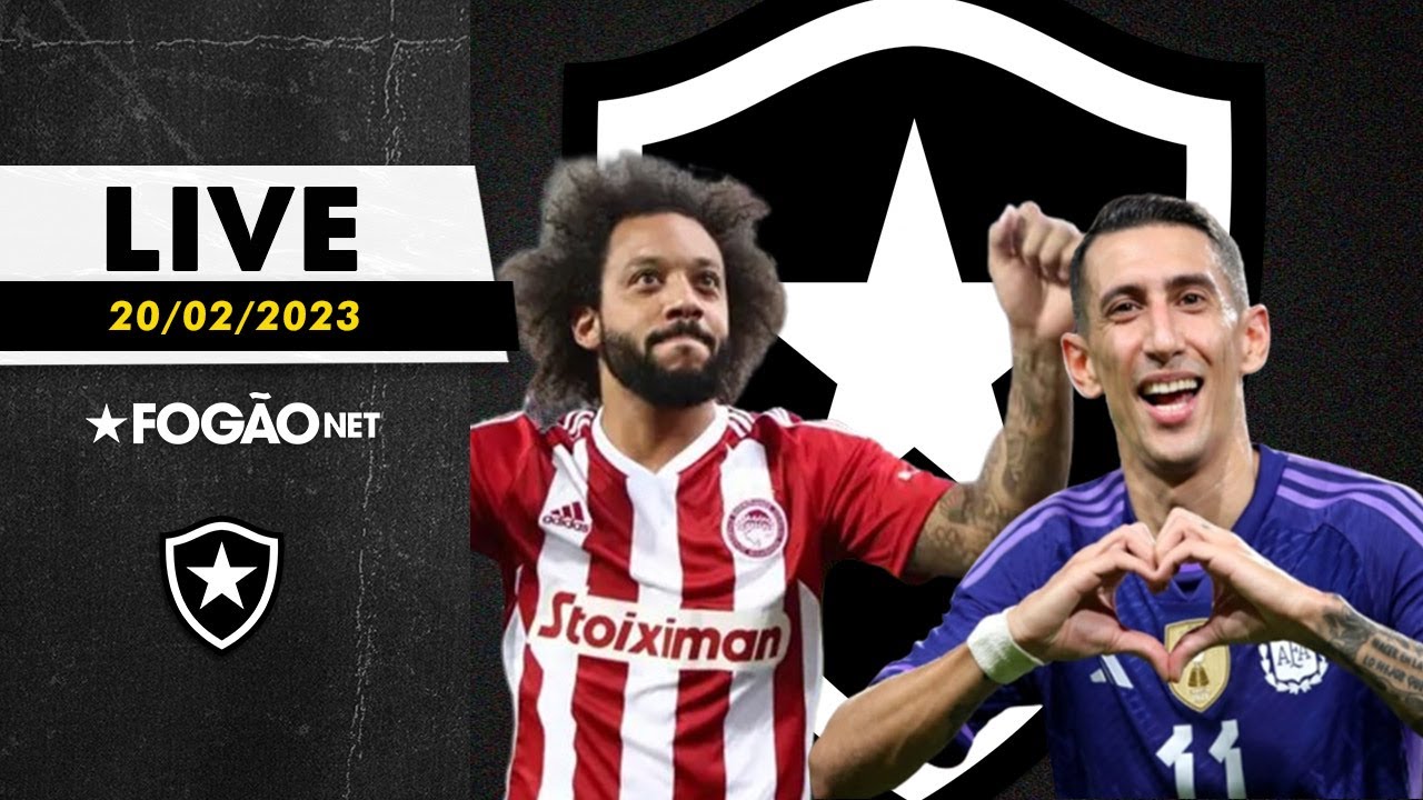 LIVE | Botafogo deve tentar contratações de medalhões Marcelo e Di María? Últimas notícias do Glorioso