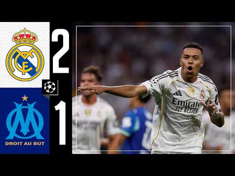 HIGHLIGHTS | Real Madrid 2-1 Olympique Marseille | Champions League