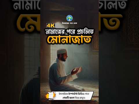 নামাজের পরে প্রচলিত মোনাজাত #islamerpotheesho #youtubeshorts #ytshorts #islamicshorts #munajat
