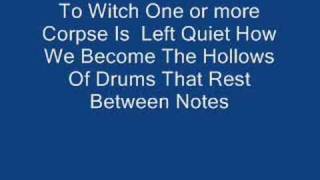 The Matches-Salty Eyes*LYRICS*