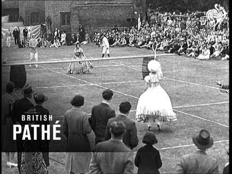 Tennis Of The 1870s (1938)