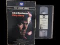 Opening To Dirty Harry 1979 VHS