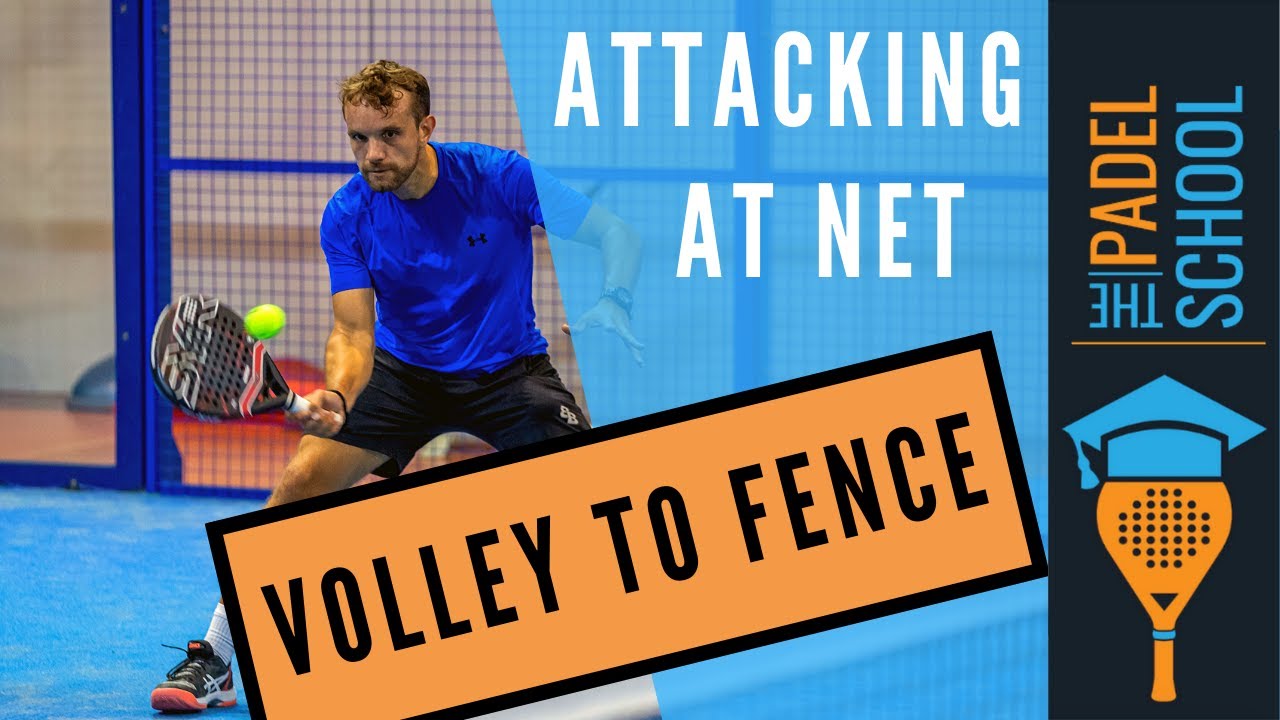 Volley to the fence: tactics and technique