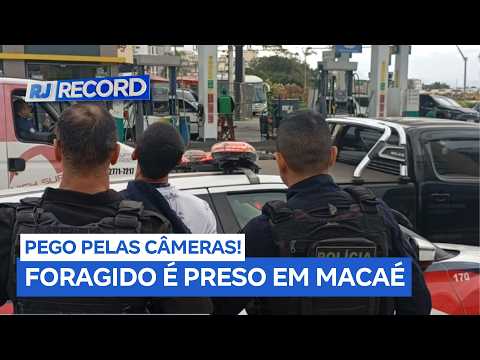 Sistema de videomonitoramento ajuda a prender mais um foragido da Justiça em Macaé
