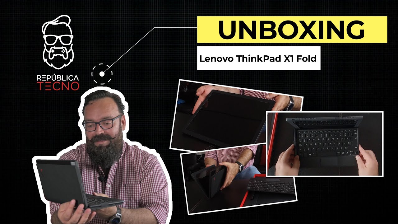 UNBOXING | La primera PC con pantalla flexible: Lenovo ThinkPad X1 Fold