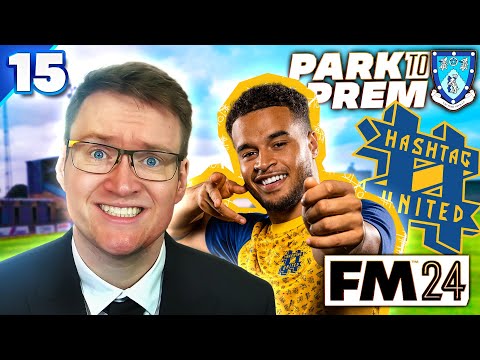 HUGE FA CUP GAME VS HASHTAG UNITED! - Park To Prem FM24 | Episode 15 | Football Manager 2024