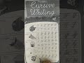 Cursive Writing A To Z