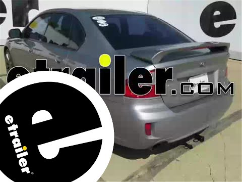 etrailer | DIY 2008 Subaru Legacy Installation for the Curt Trailer Hitch Receiver