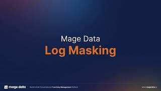 Logs Masking