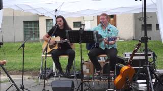 Toni und Sven am GLB-Sommerfest am 22. Juni 2014: Hafenmelodie (Hannes Wader)