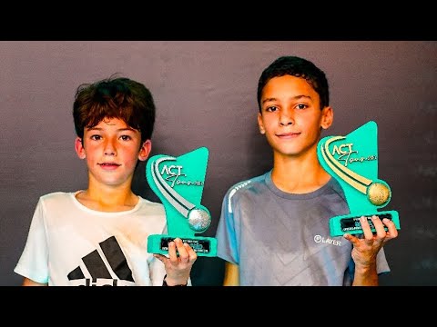 ACT TOUR TÊNIS 2025 - Grande Final 12 anos - Levi Alves x Paulo Vanley