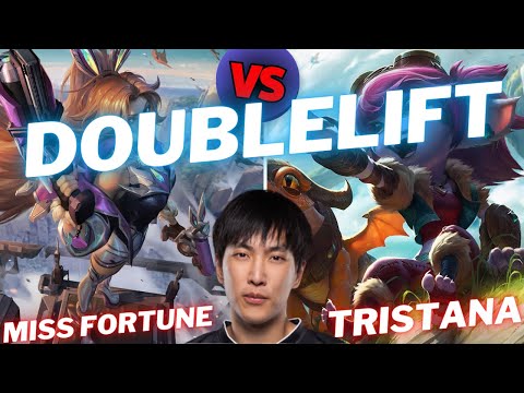 DOUBLELIFT | MISS FORTUNE VS TRISTANA | ADC GAMEPLAY | Patch 15.24 / Season 15 | #LeagueofLegends