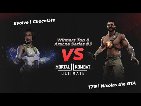 T7G | Nicolas the GTA (CL) vs Evolve | Chocolate (ARG) MK11 Winners Top 8 Aracne Series #3