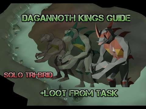 Dagannoth Kings Guide OSRS (+loot from task)
