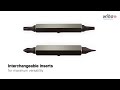 Wiha SoftFinish atsuktuvas šešiakampis veržliaraktis su lanksčiu velenu 8 mm x 150 mm 372080 01439