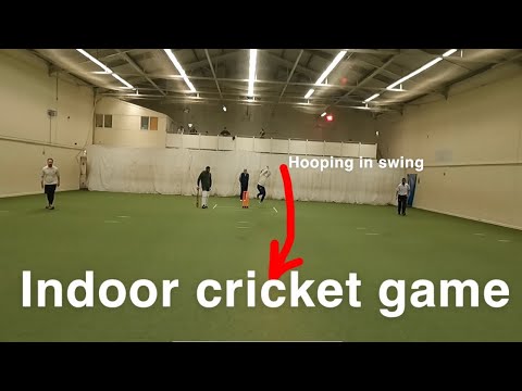 Indoor cricket game pt1