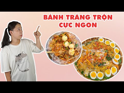 Cách Làm Bánh Tráng Trộn Cực Ngon | HÀ COOKING