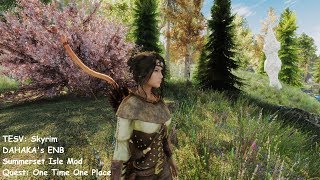 TESV: Skyrim - DAHAKA's ENB - Summerset Isle Mod Quest: One Time One Place