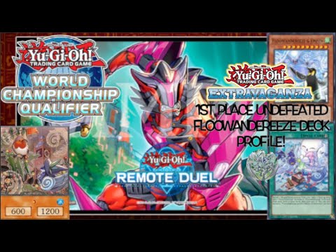 Yu-Gi-Oh! 1st Place UNDEFEATED Remote Duel Extravaganza Floowandereeze Deck Profile! | August 2023!