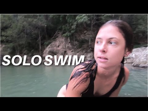 Solo Wild Swim in a Hidden Spot (Finding Peace in Nature)