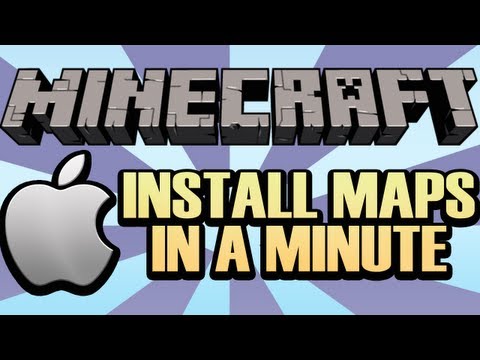 Insane! Easily Install Minecraft Map on MAC in 60s!