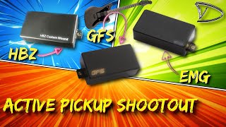 Video thumbnail for Active Pickup Shootout | EMG vs GFS vs HBZ by D Man Guitar