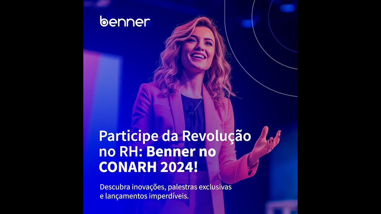 Benner no CONARH 2024