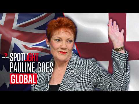 Pauline Hanson on her fact-finding mission in the UK
