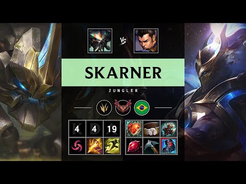 Skarner Jungle vs Xin Zhao - BR Grandmaster Patch 25.16