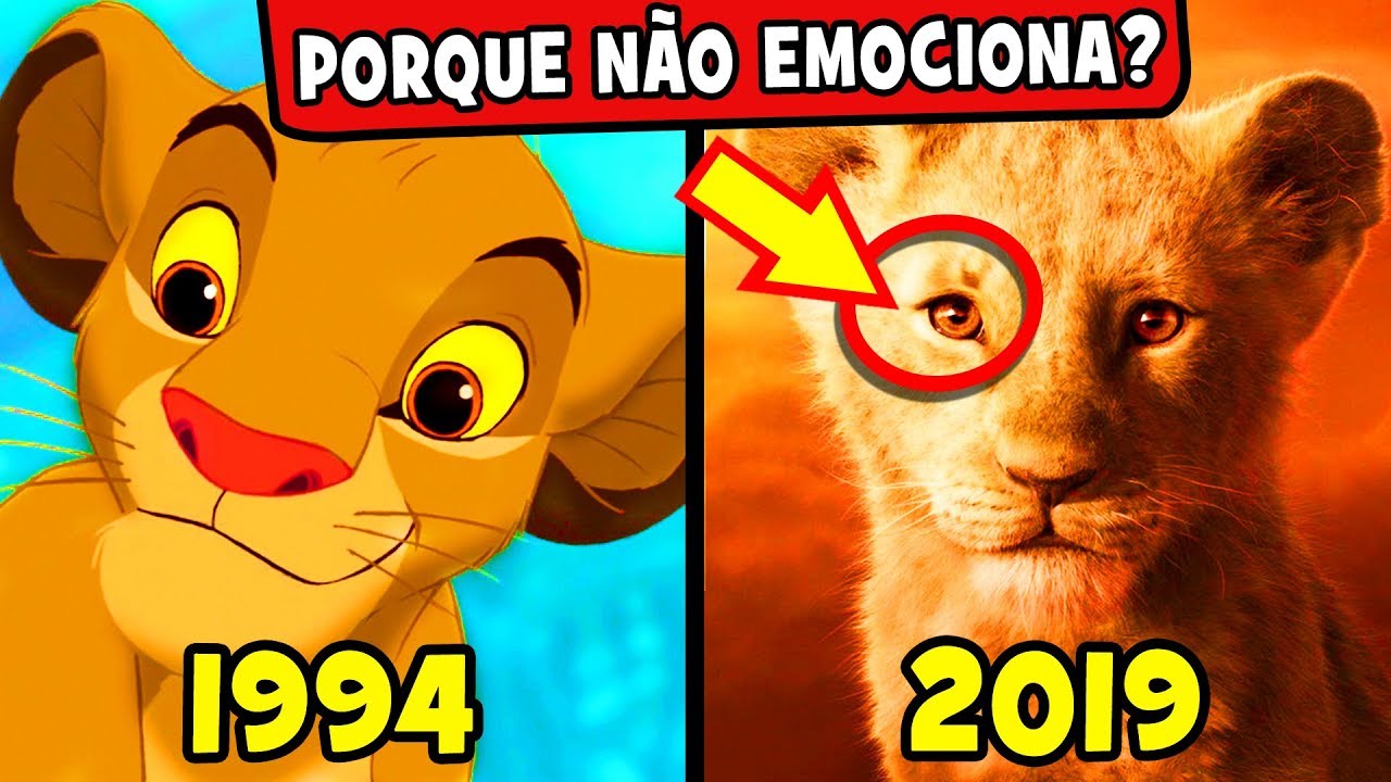 25 Maiores DIFERENÇAS entre O REI LEÃO 2019 e o ORIGINAL