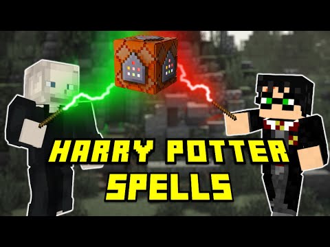 Easy Harry Potter Spells in Minecraft with Command Blocks