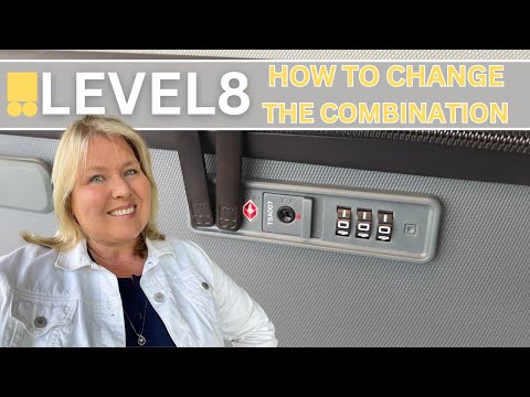 Level8 Luggage: Changing Your TSA Lock Combination Easily