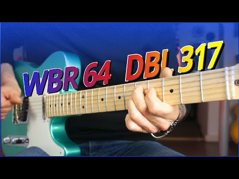 Shuffle Blues Guitar SOLO & RHYTHM in G // DBL 317 & WBR 64