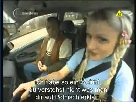 polnische Fahrschülerin