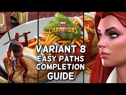 Variant 8 | Easy Paths and Options | Completion Guide | Marvel Contest of Champions