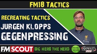 Replicating Klopp's Gegenpressing on FM18