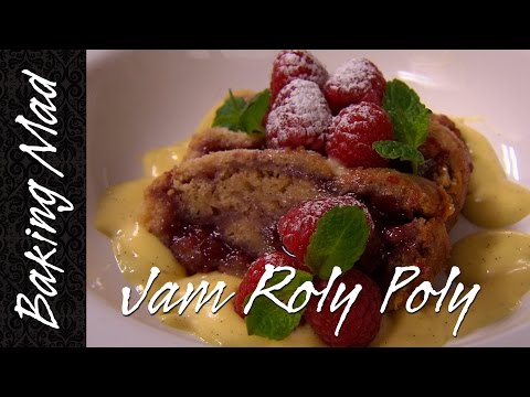 Baking Mad Monday: Jam Roly Poly