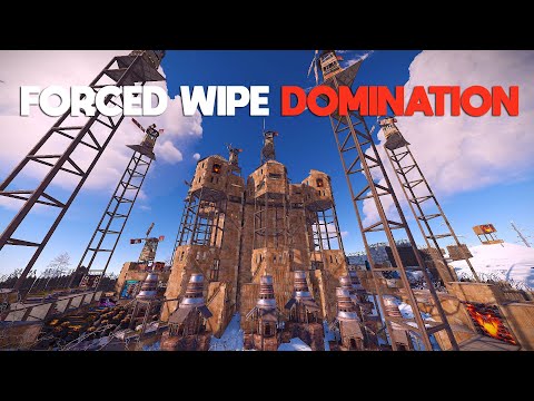 RUST - HOW WE DOMINATED EVERY CLAN ON FORCED WIPE