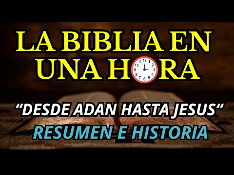 La Biblia Completa en UNA Hora Resumen e Historia